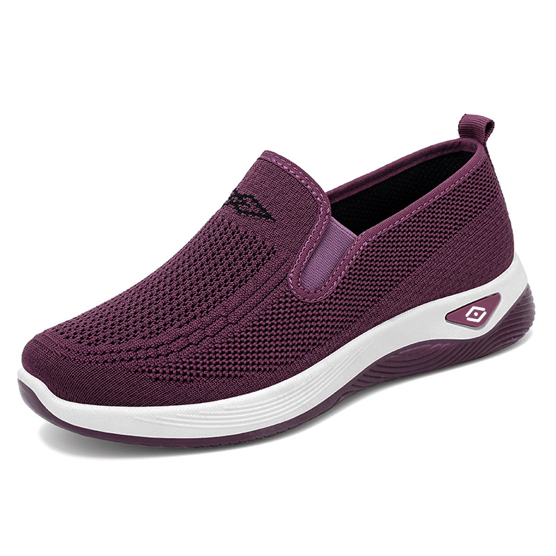 Jinshi Yuan - Women's Casual shoes Processing and customization, cross-border large-sized fashionable women's shoes, soft-soled, not tiring to the feet, mom's shoes Item Picture