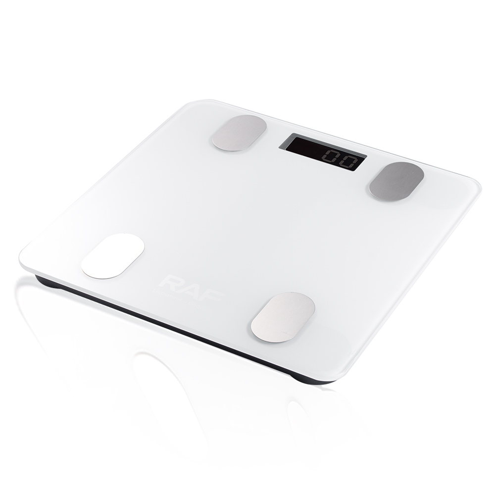 RAF跨境体重秤电子称家用精准高精度人体家庭耐称重秤玻璃体重秤详情7