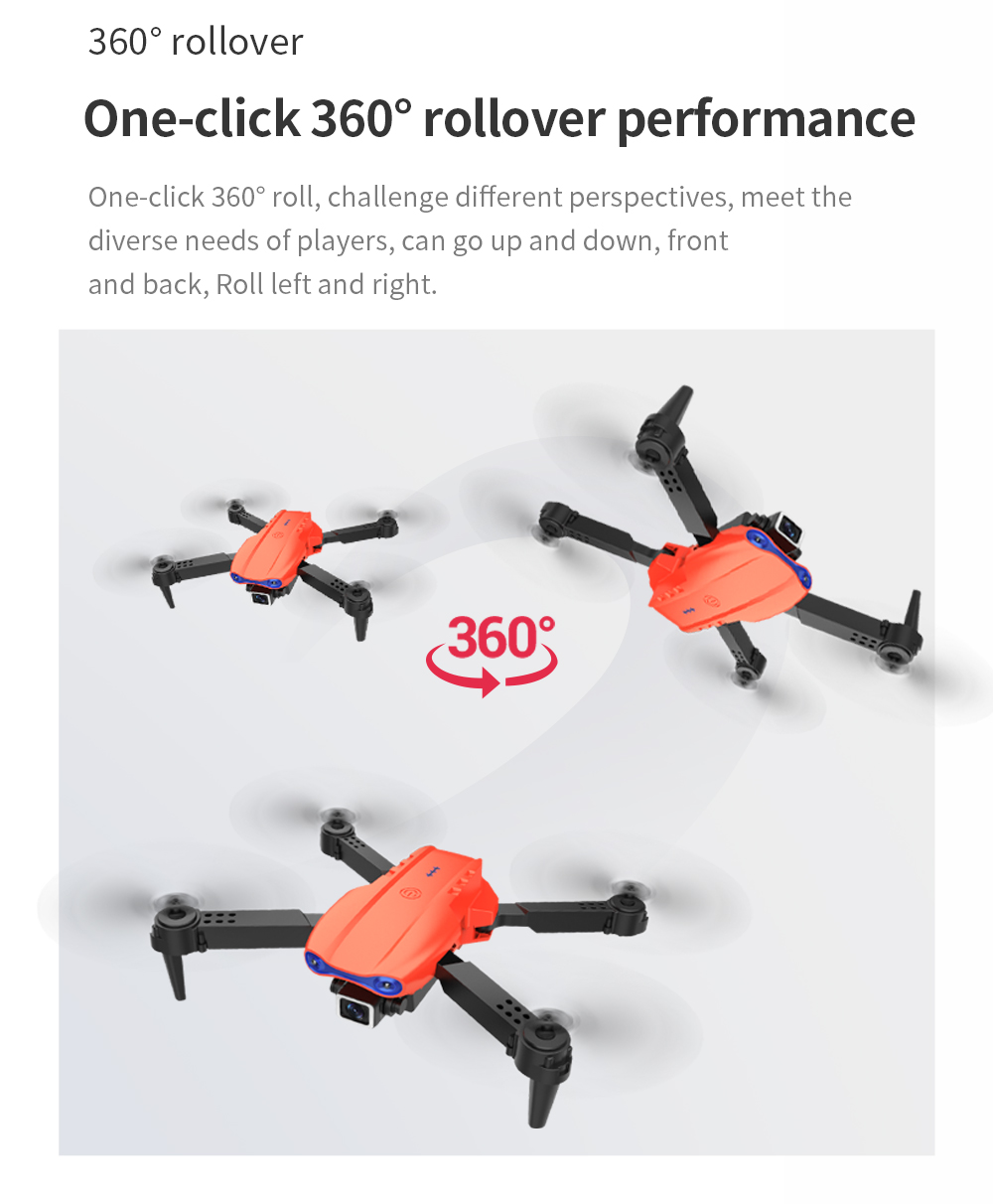 Cross-border M2S brushless motor unmanned aerial vehicle high-definition aerial photography folding quadcopter optical flow obstacle avoidance remote control aircraft details Picture