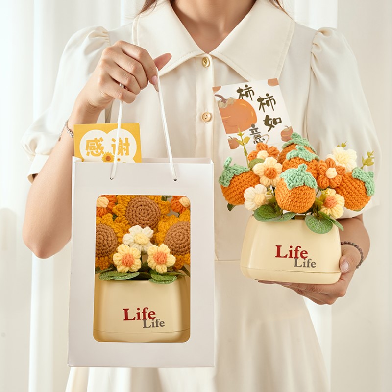 毛线花实物图