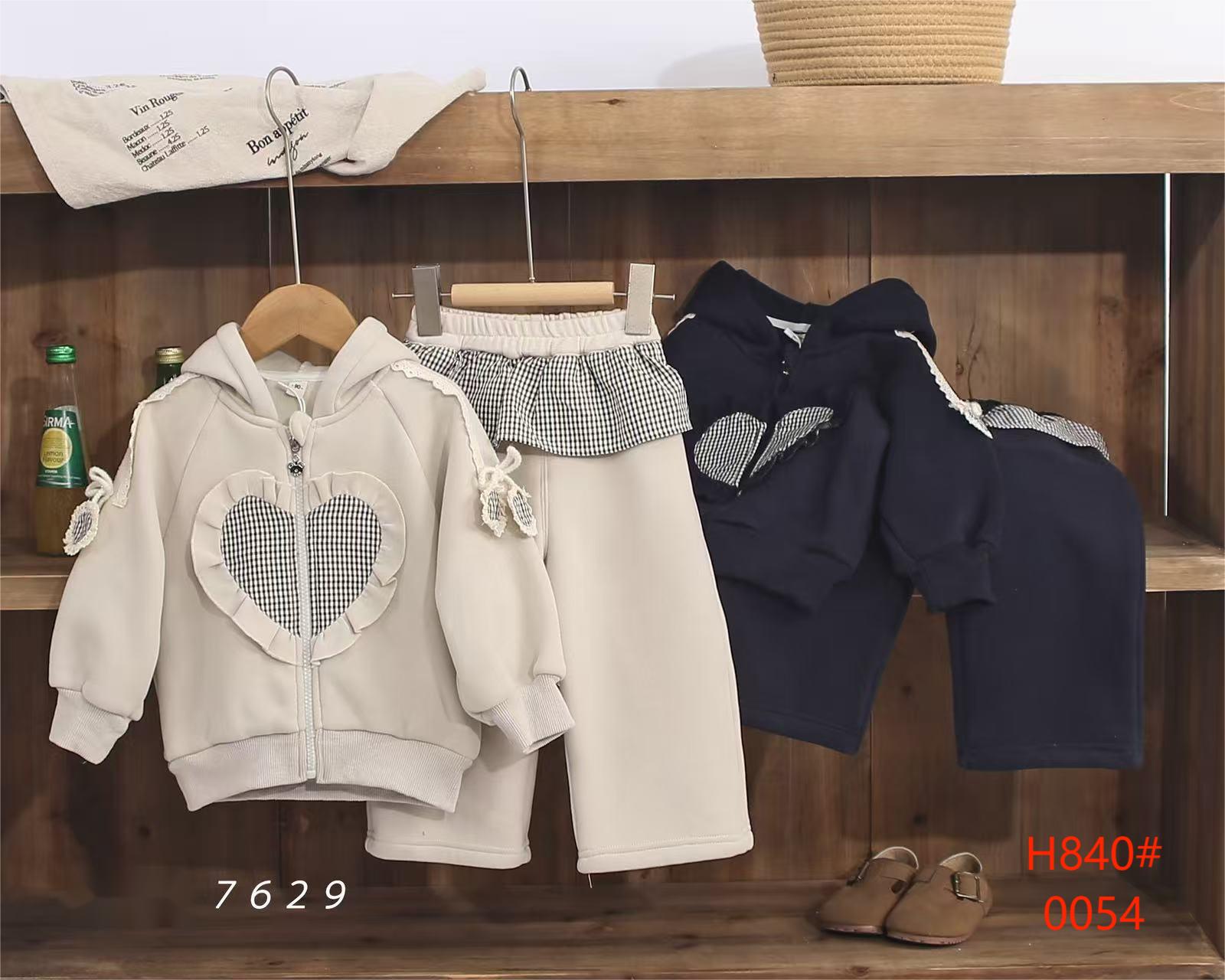 Korean Girls' Coat 2025 New Style Children's Spring and Autumn Pastoral Cute and Versatile hoodie 2 details Picture