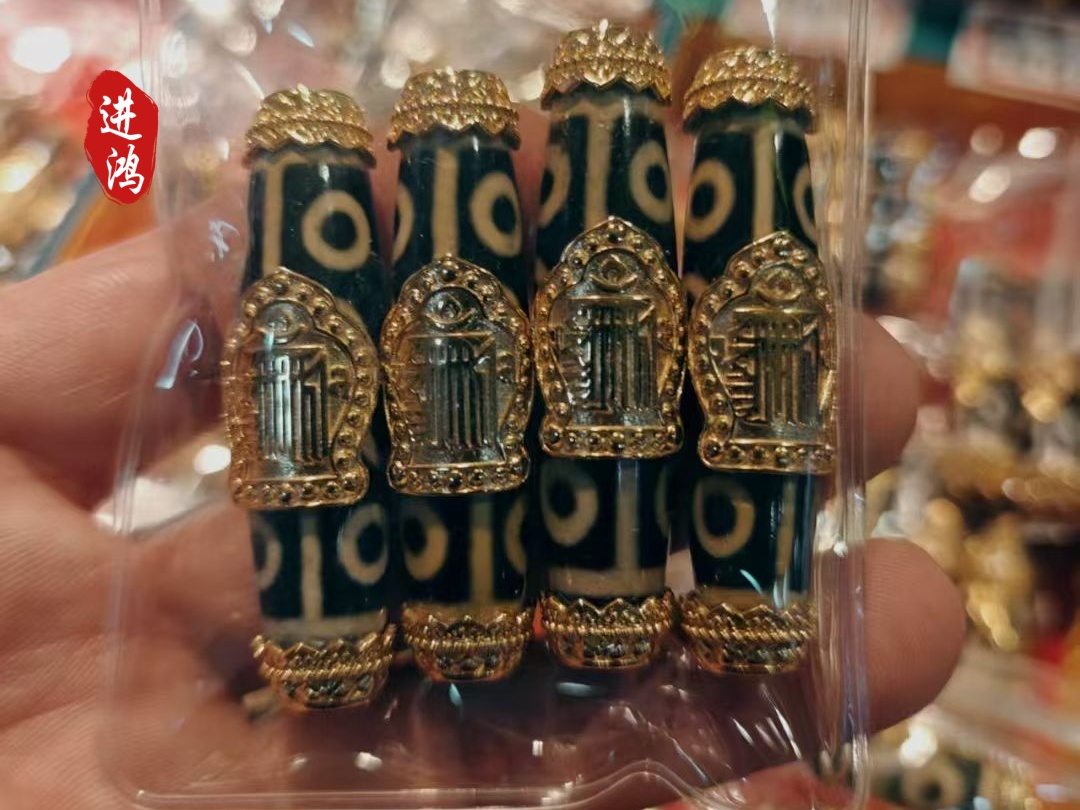 Prayer beads, Buddhist prayer beads, decorative dot diamond sky beads, individual single beads, can be matched with strings Item Picture