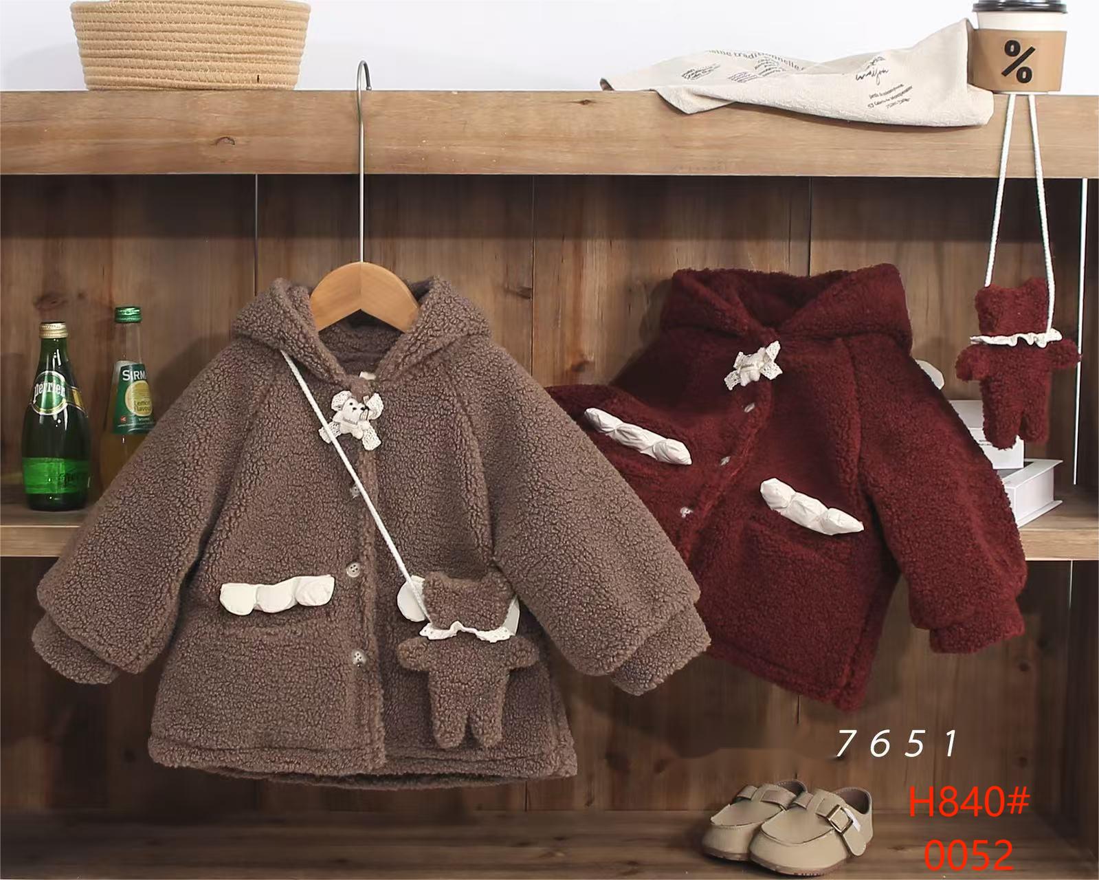 Korean Girls' Coat 2025 New Style Children's Spring and Autumn Pastoral Cute and Versatile hoodie 2 Item Picture