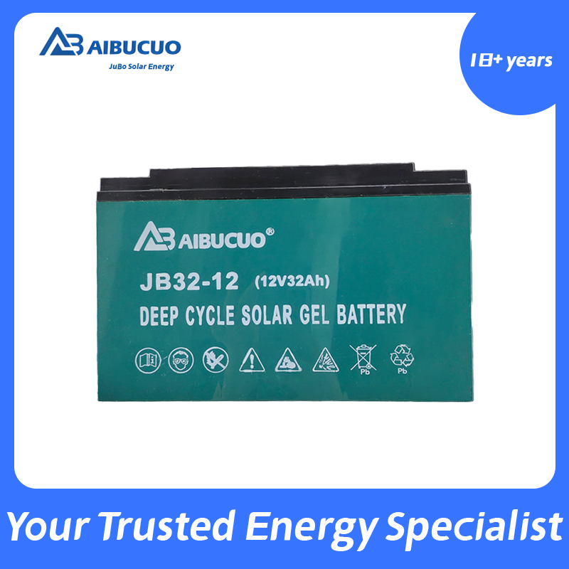 AIBUCUO JB32-12 Deep Cycle Solar Gel Battery Gel Battery AIBUCUO