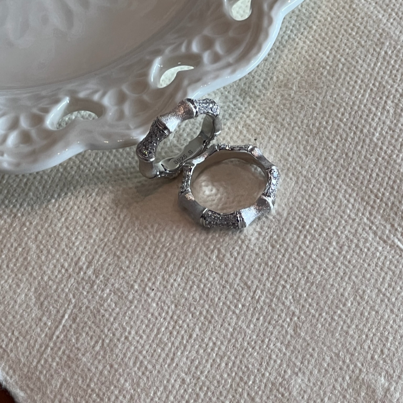 Personalized Thai Bank aged S925 five-pointed Star ring, stylish and retro STAR letter ring jewelry, Shibuya style Specification image