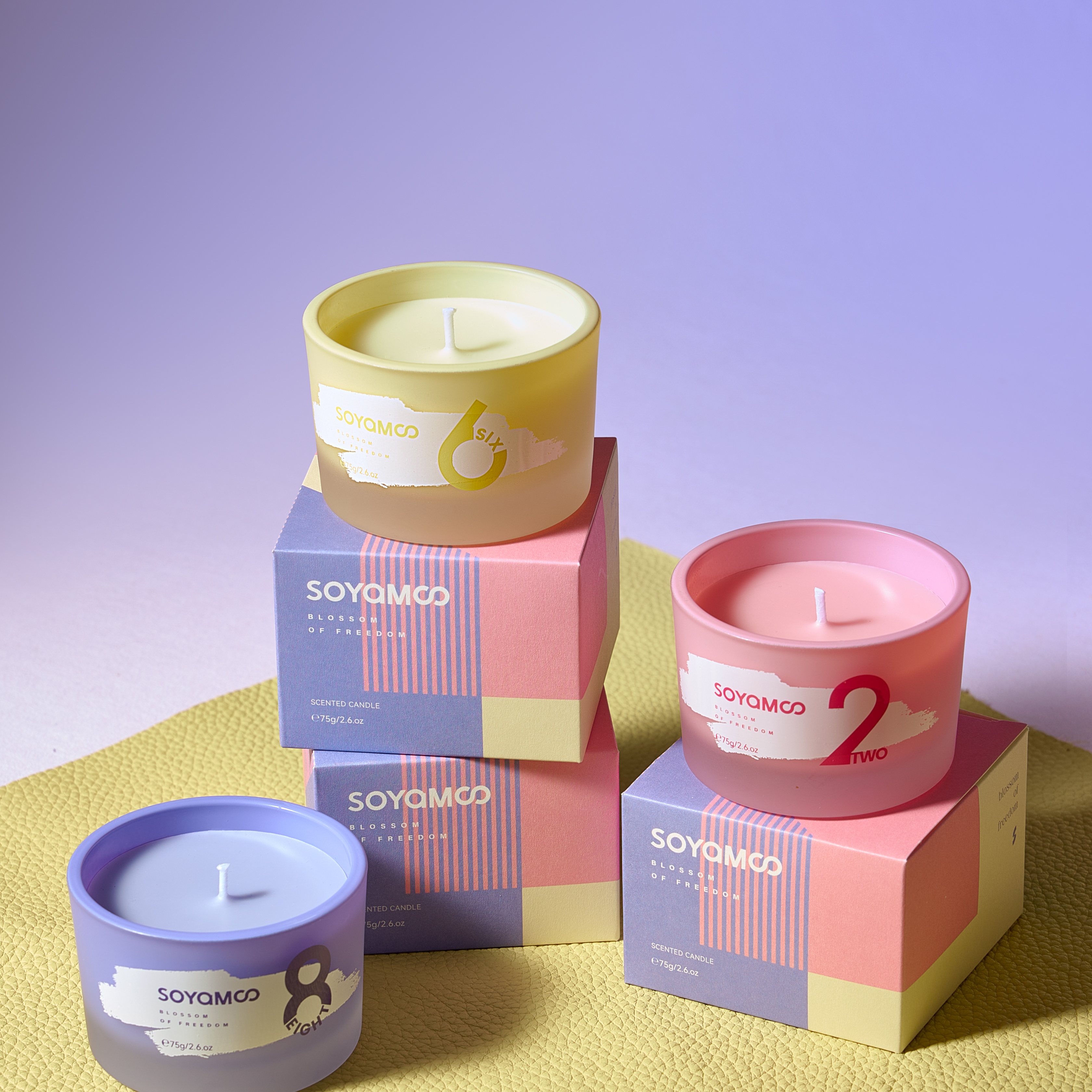 SOYAMOO Lucky Number Scented Candle Item Picture