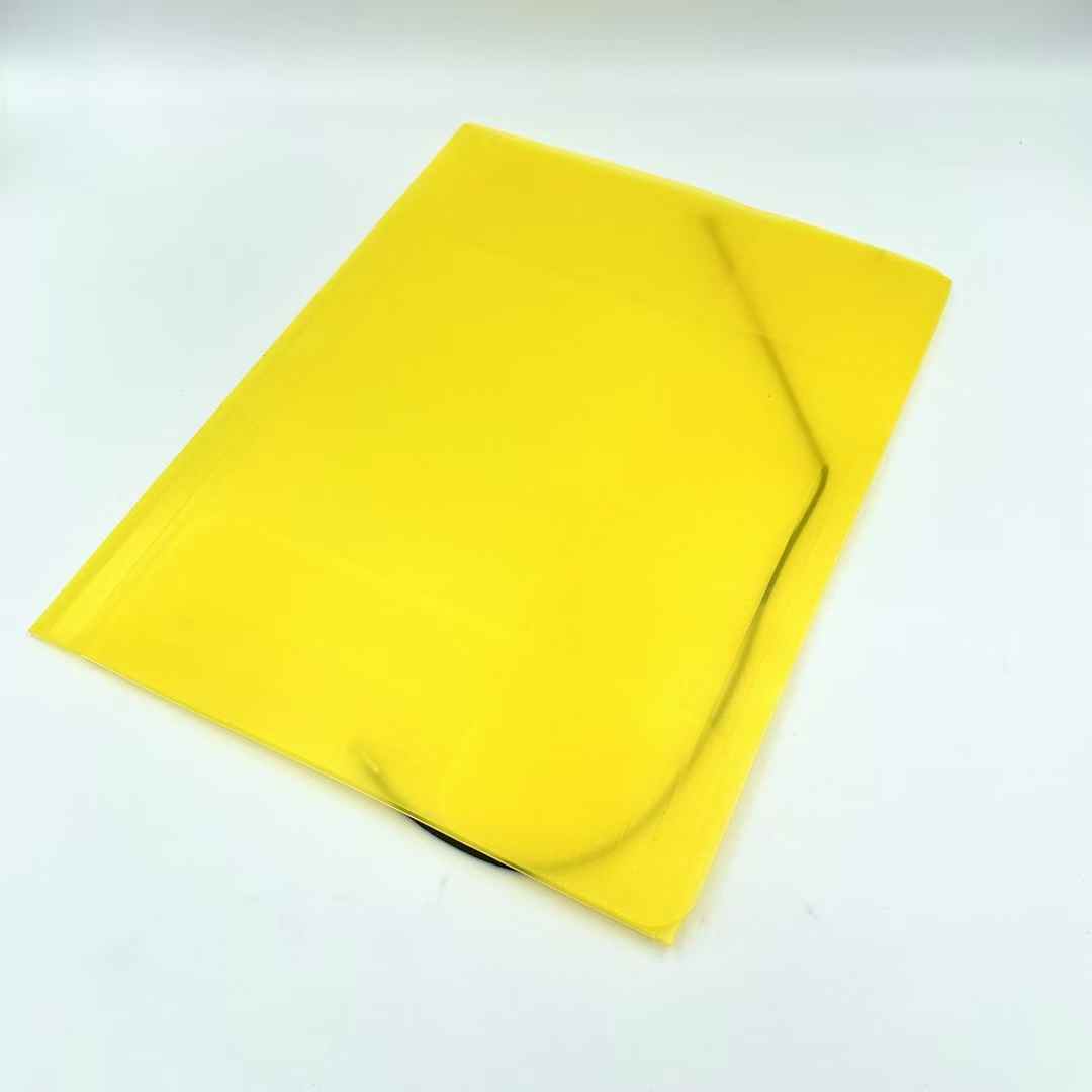 Three-page folder, frosted file folder, simple clip, A4 file folder, office storage clip, ticket clip Specification image