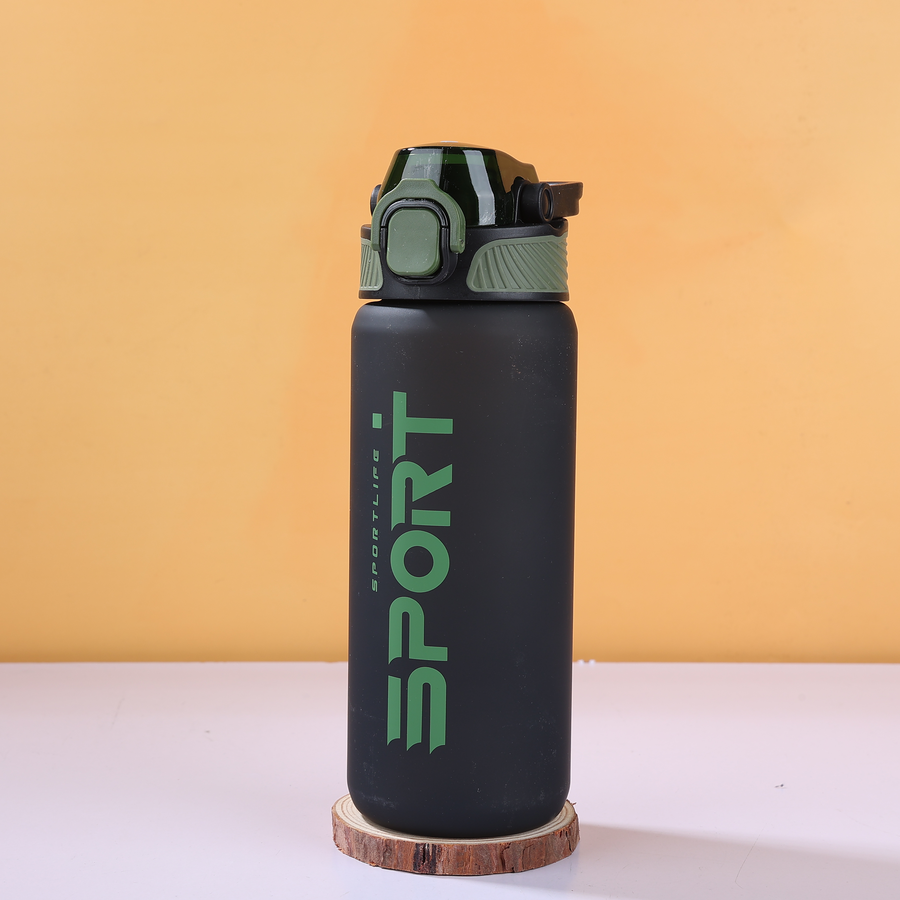 大容量防漏吸管磨砂杯成人便携户外防摔运动水杯塑料太空杯袋手提