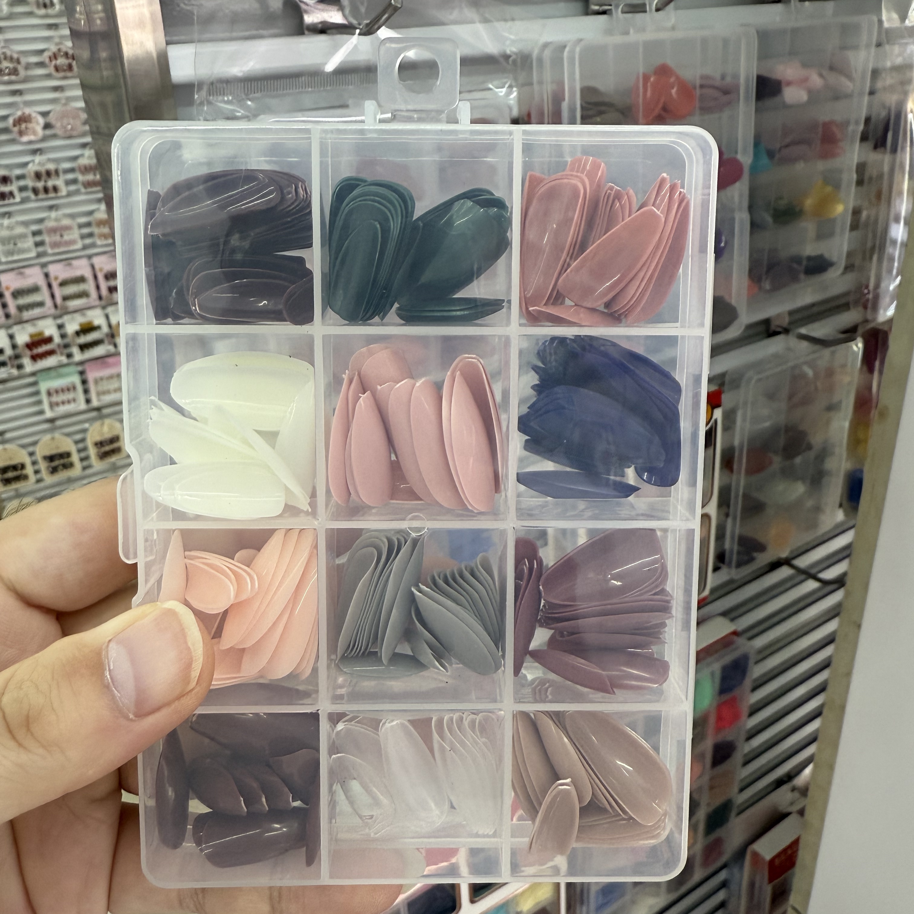 预制甲穿戴甲半成品手工美甲半成品假手指渐变晕染甲油胶喷涂甲片