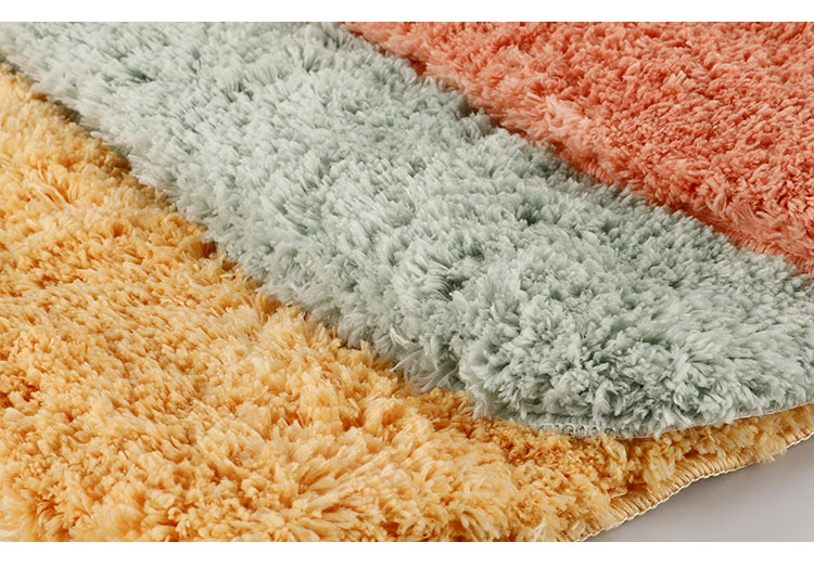 超细纤维长毛地垫进门脚垫客厅卧室卫生间吸水防滑拉毛榻榻米详情5