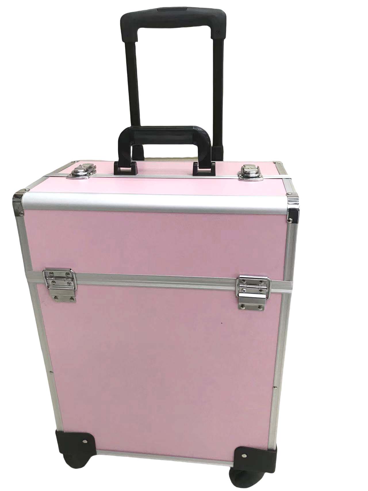 Aluminum alloy cosmetic trolley case Specification image