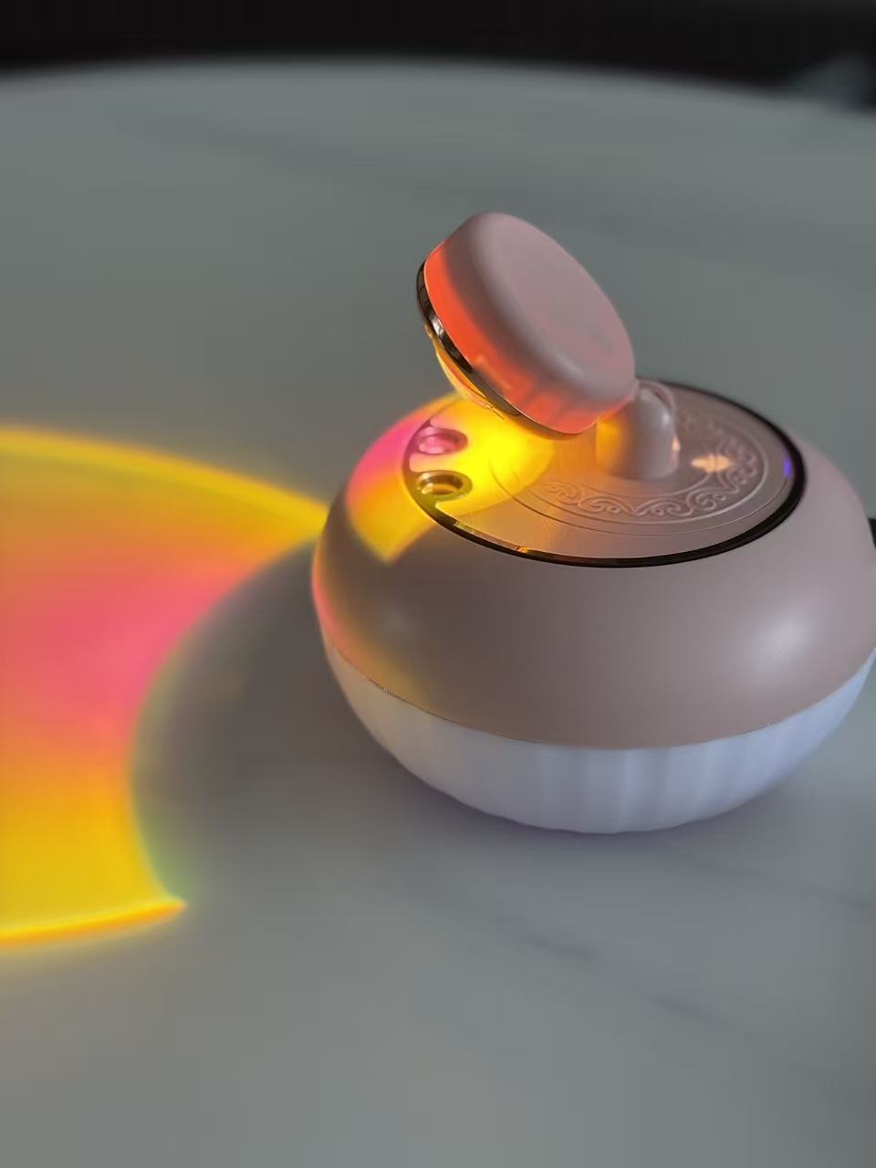 AJ19-DQ800落日灯双喷加湿器夕阳灯加湿器网红拍照家用创意灯详情图6