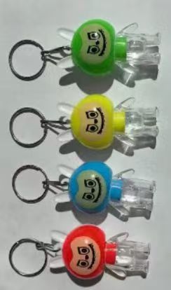 Keychain light, flashing cartoon keychain light, keychain light, flashing cartoon pendant, lightweight and portable, essential for students and offices, available in multiple colors, factory wholesale pic 8