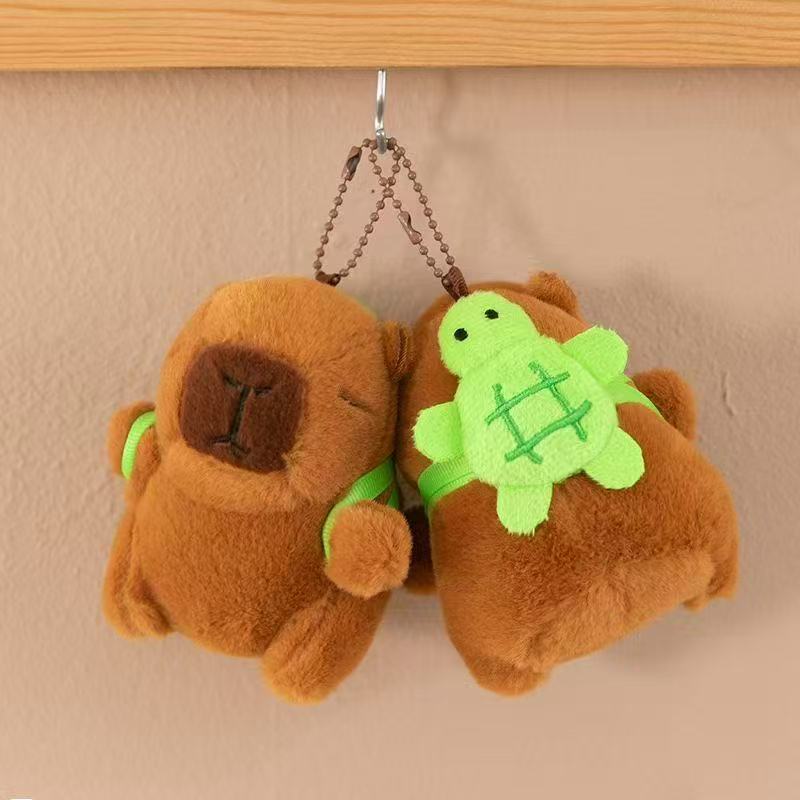 卡皮巴拉毛绒玩具玩偶