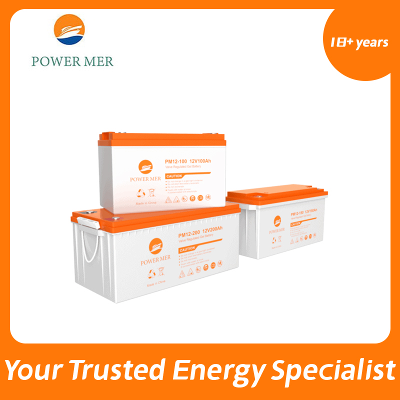 AIBUCUO 70A100A120A150A200A Gel Battery Gel battery Solar cell High-quality POWER MER