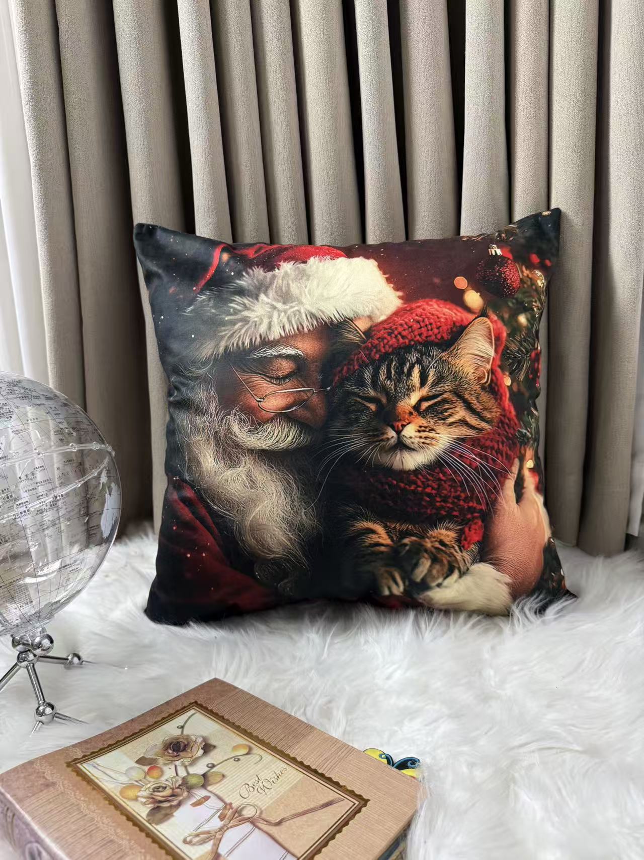 The high-quality Christmas throw pillows are fun and cute Application Scenario