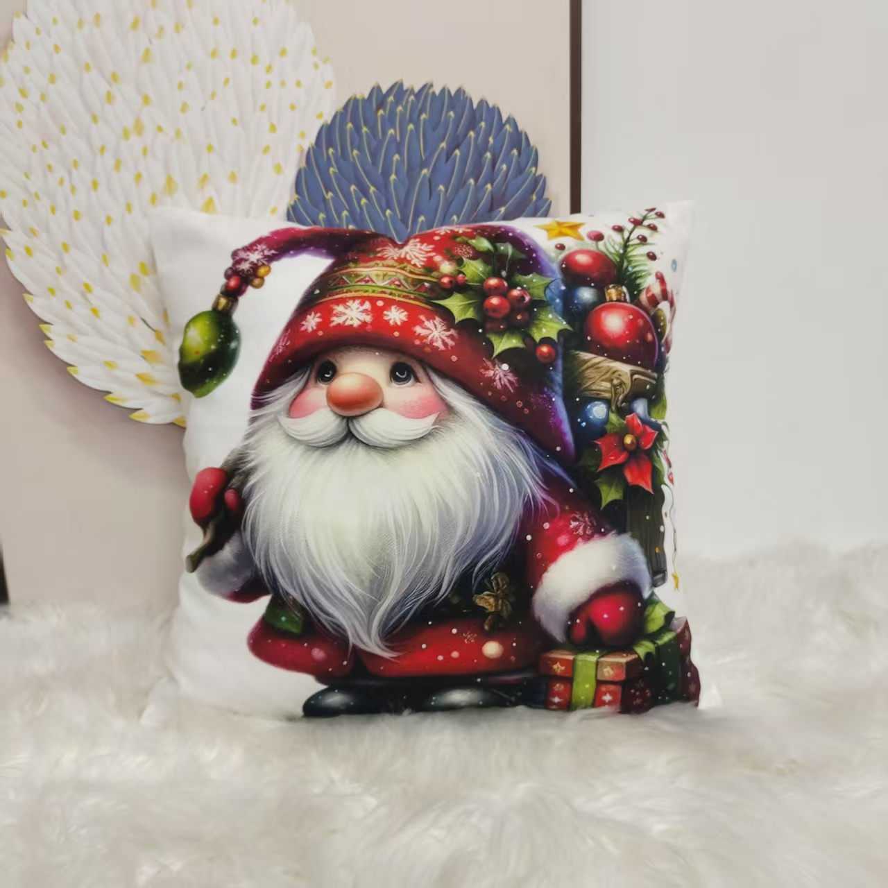 The high-quality Christmas throw pillows are fun and cute, and all children love them