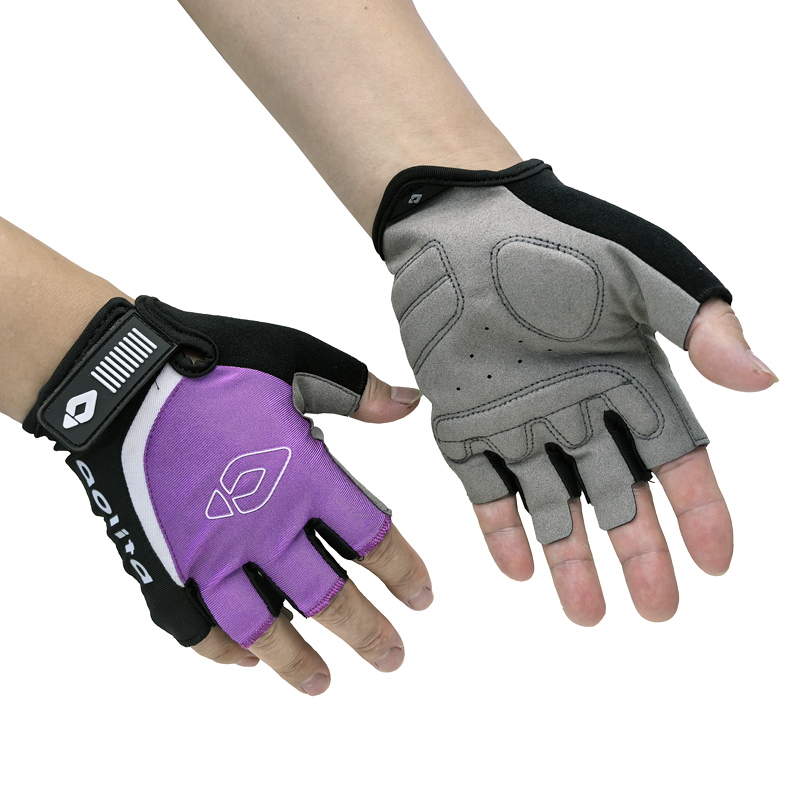 1923 Elastic half-finger gloves, cycling gloves, cycling sports half-finger gloves, thin anti-slip fishing half-finger gloves, short finger gloves details Picture