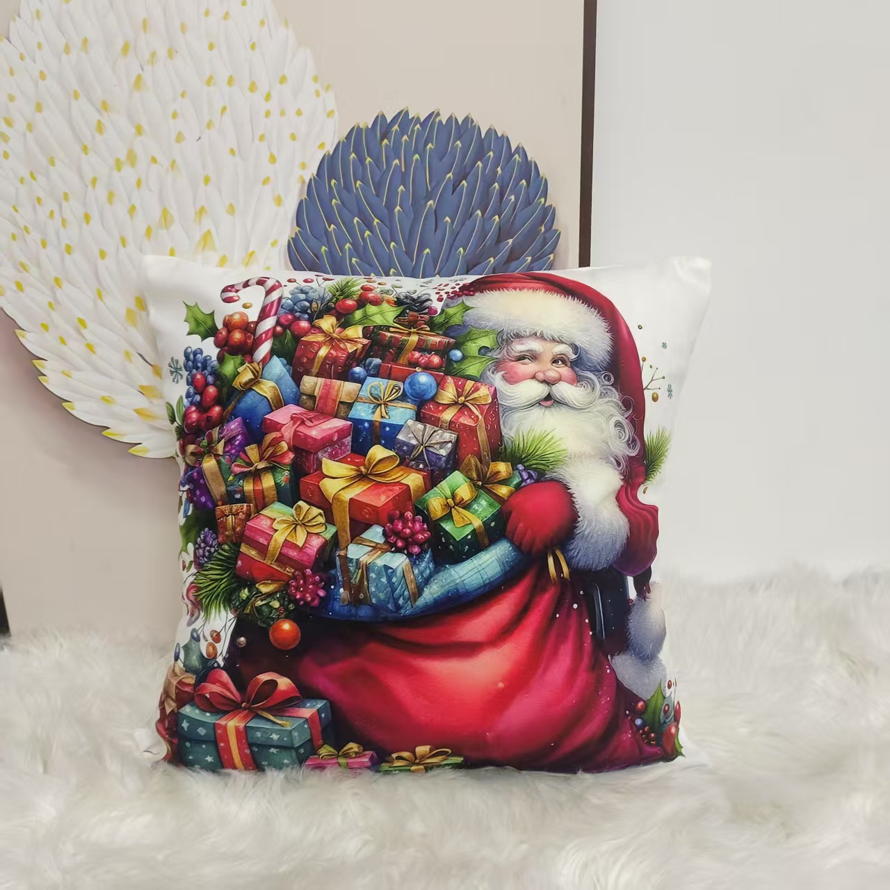 The limited edition Christmas throw pillows from Youpin are fun and cute, and all children love them Item Picture