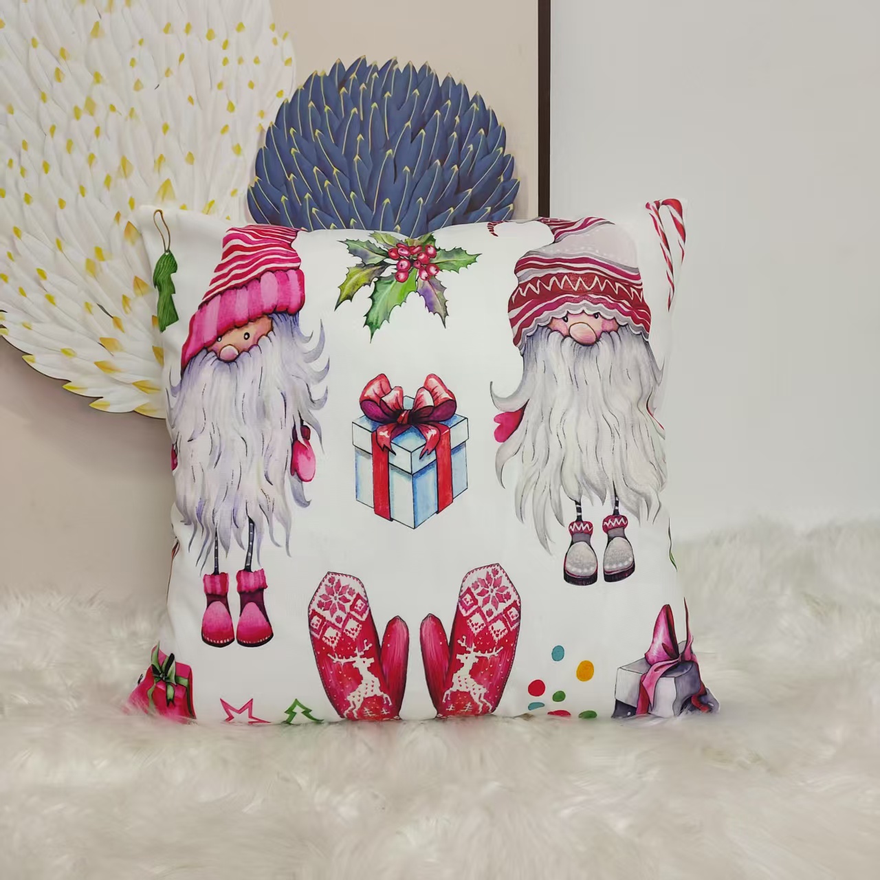 The high-quality Christmas throw pillows are fun and cute, and all children love them Specification image