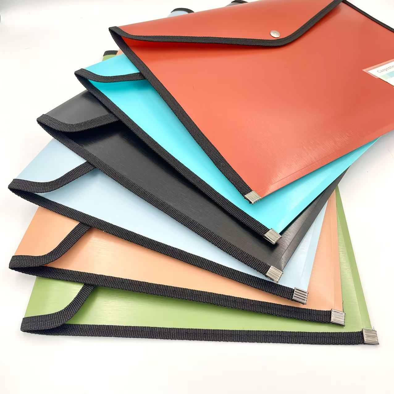 FC brushed file bag, office materials bag, business card and receipt storage bag, student test paper bag, button bag Specification image