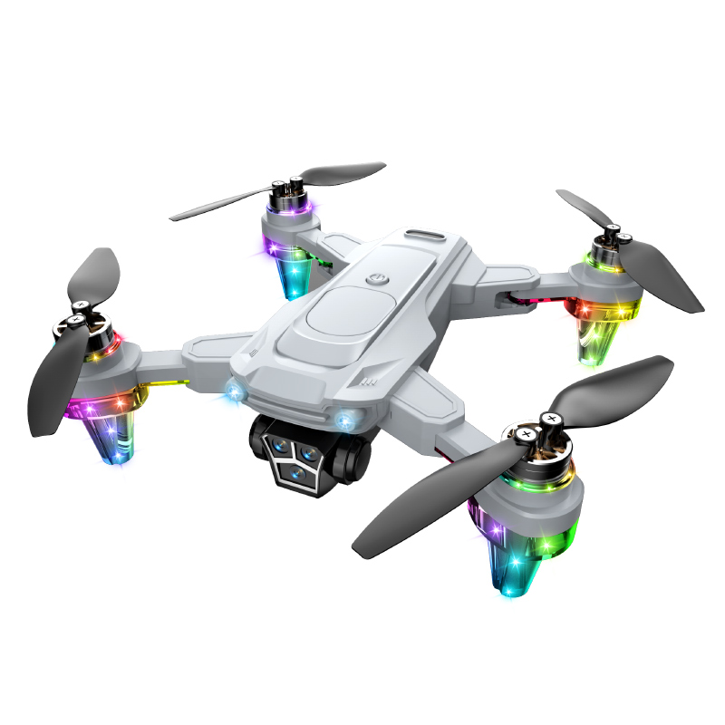 跨境无人机航拍带显示屏遥控LED四轴飞行器无刷光流电调遥控飞机