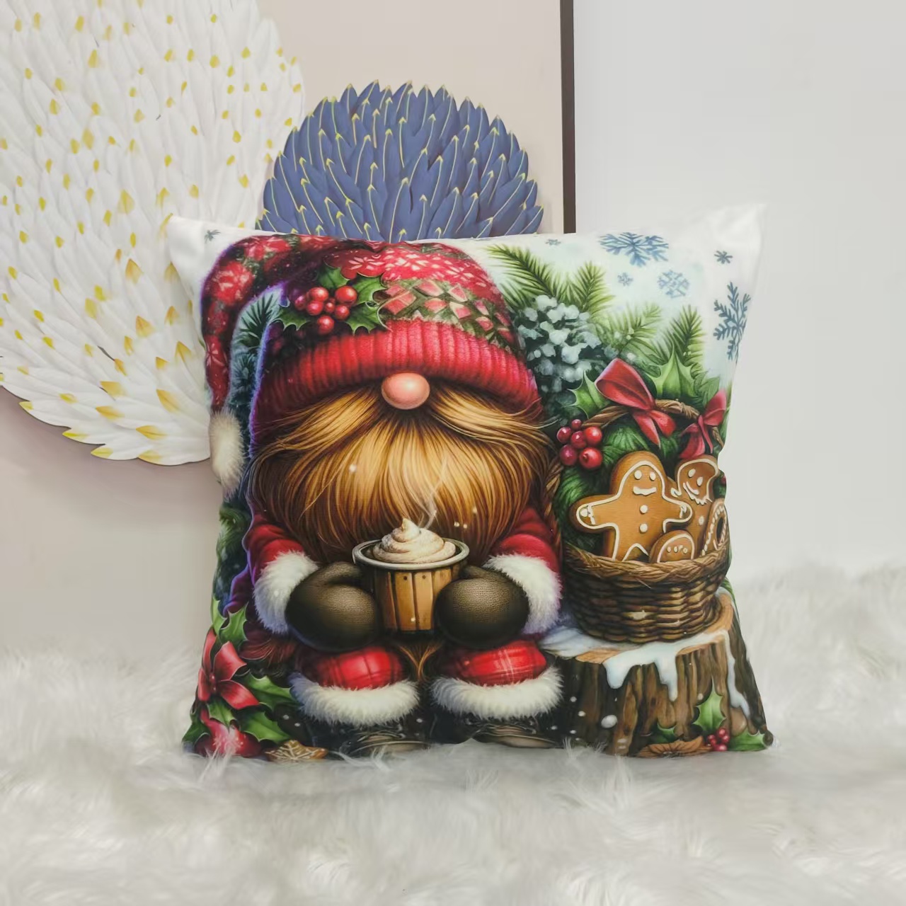 The limited edition Christmas throw pillows from Youpin are fun and cute, and all children love them Specification image