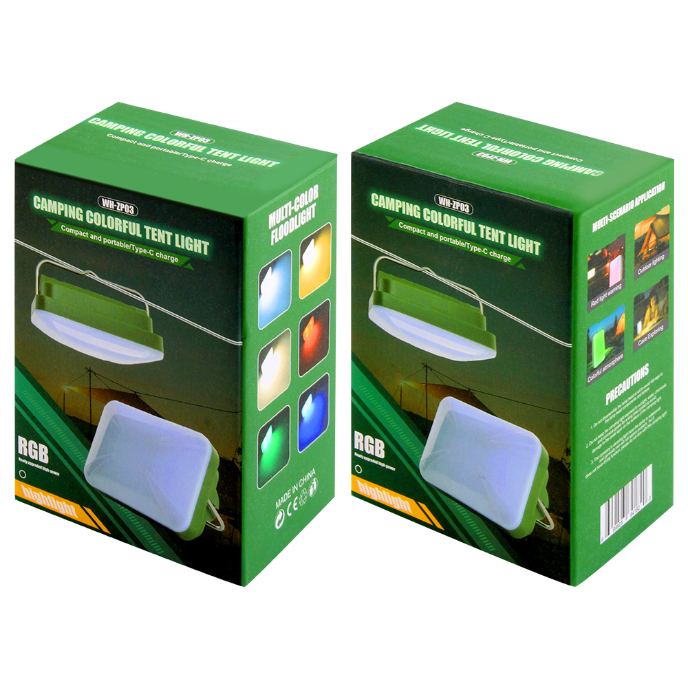 KINSACH Star Source type-c Rechargeable Multi-Functional RGB Camping Lamp Application Scenario
