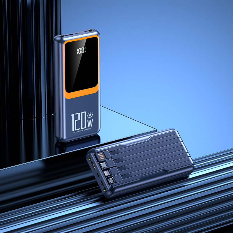 Cross-border 120W super fast charging 66W power bank with an ultra-large capacity of 20,000 mah Item Picture