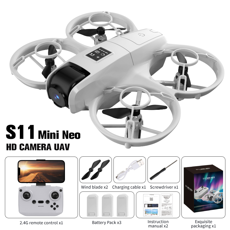 跨境新款黑科技避障无刷无人机带屏高清航拍四轴飞行器玩具厂家