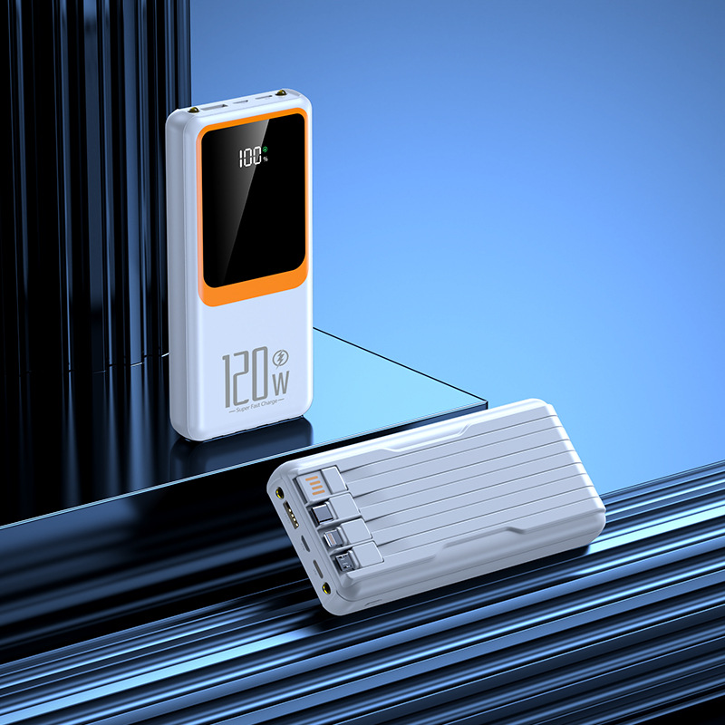 Cross-border 120W super fast charging 66W power bank with an ultra-large capacity of 20,000 mah Application Scenario