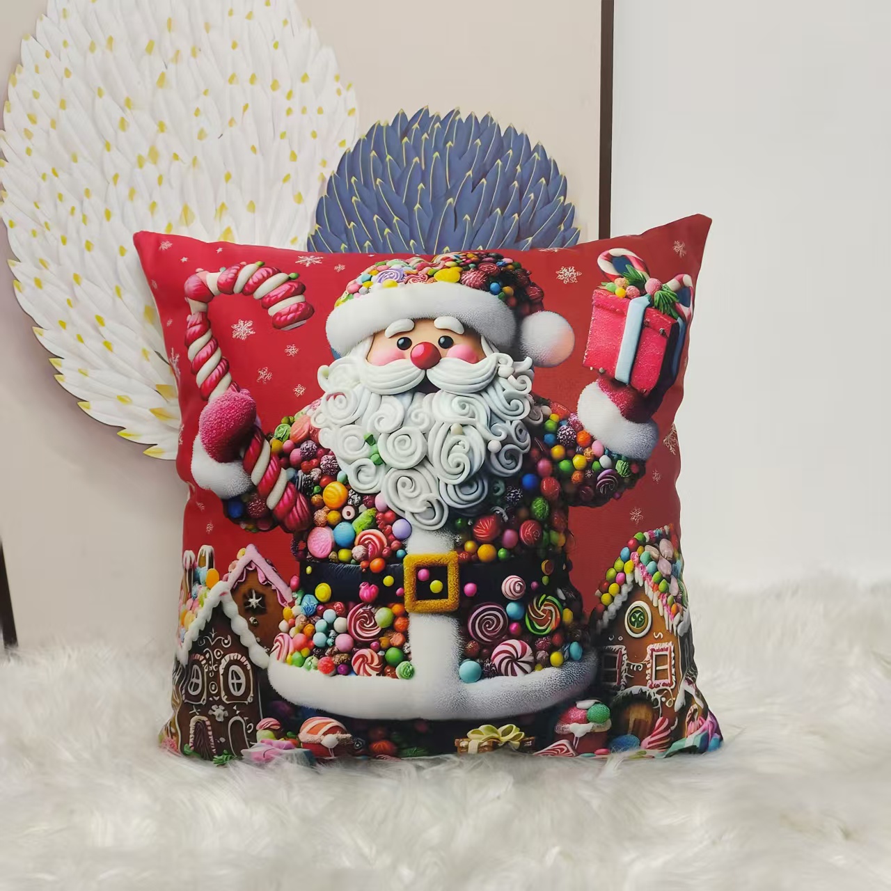 The high-quality Christmas throw pillows are fun and cute, and all children love them Application Scenario