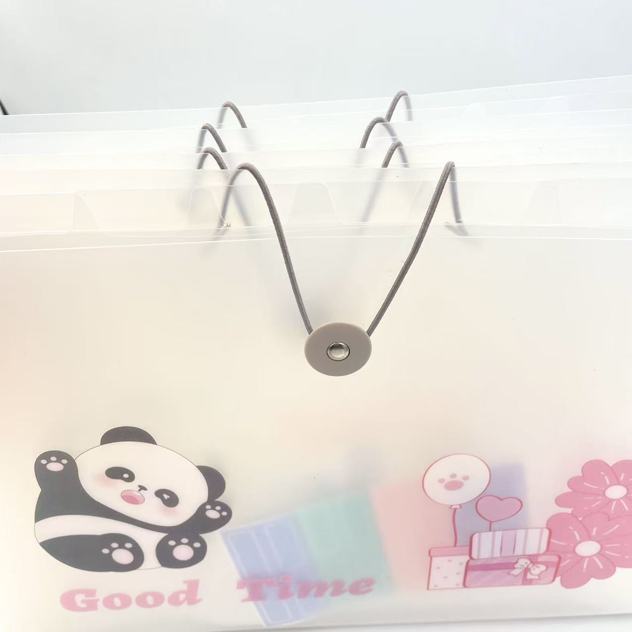 A4 cartoon printed organ bag, office document bag, folder, rope buckle file folder, storage test paper bag pic 6