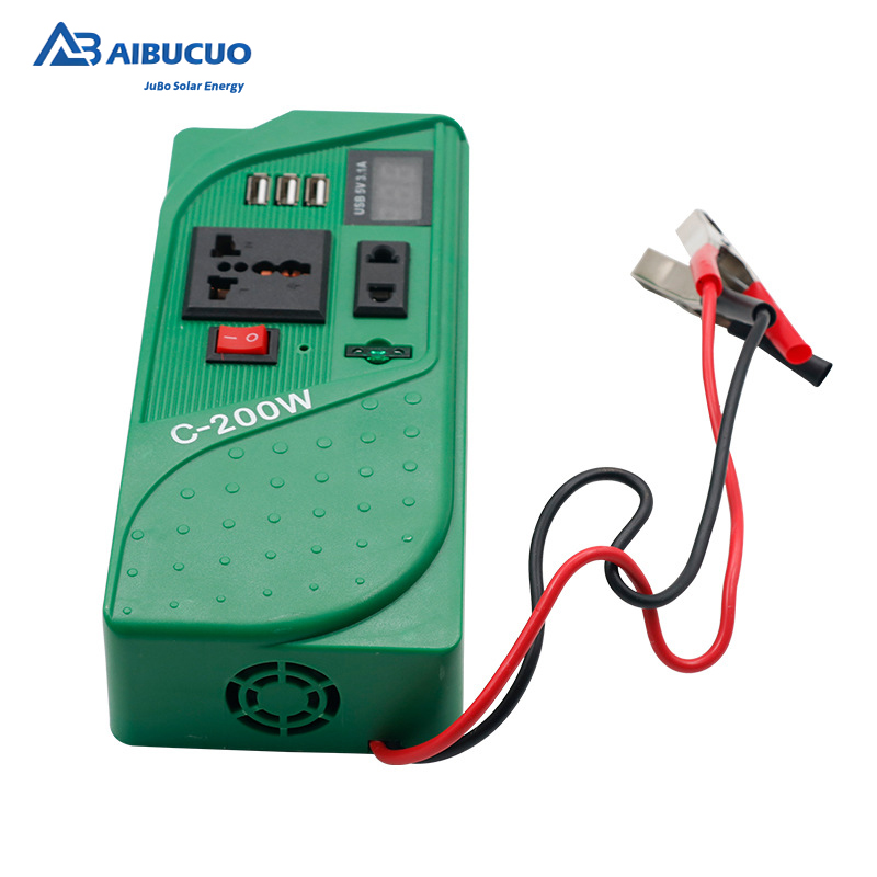 AIBUCUO Jubo Solar Inverter Repair sine wave three-in-one wholesale 12v to 110v/220V high-power power converter Specification image