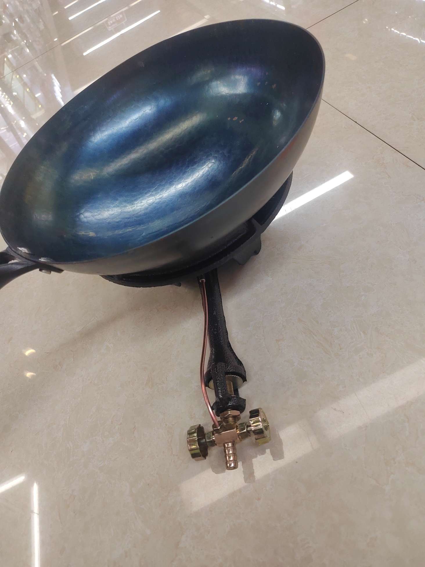 The length of the air inlet pipe for the special burner head of commercial cast iron boilers, the iron cap, the burner nozzle, and the gas high-intensity stove are only available at the outlet of 24 inches and 28 inches detail image 5