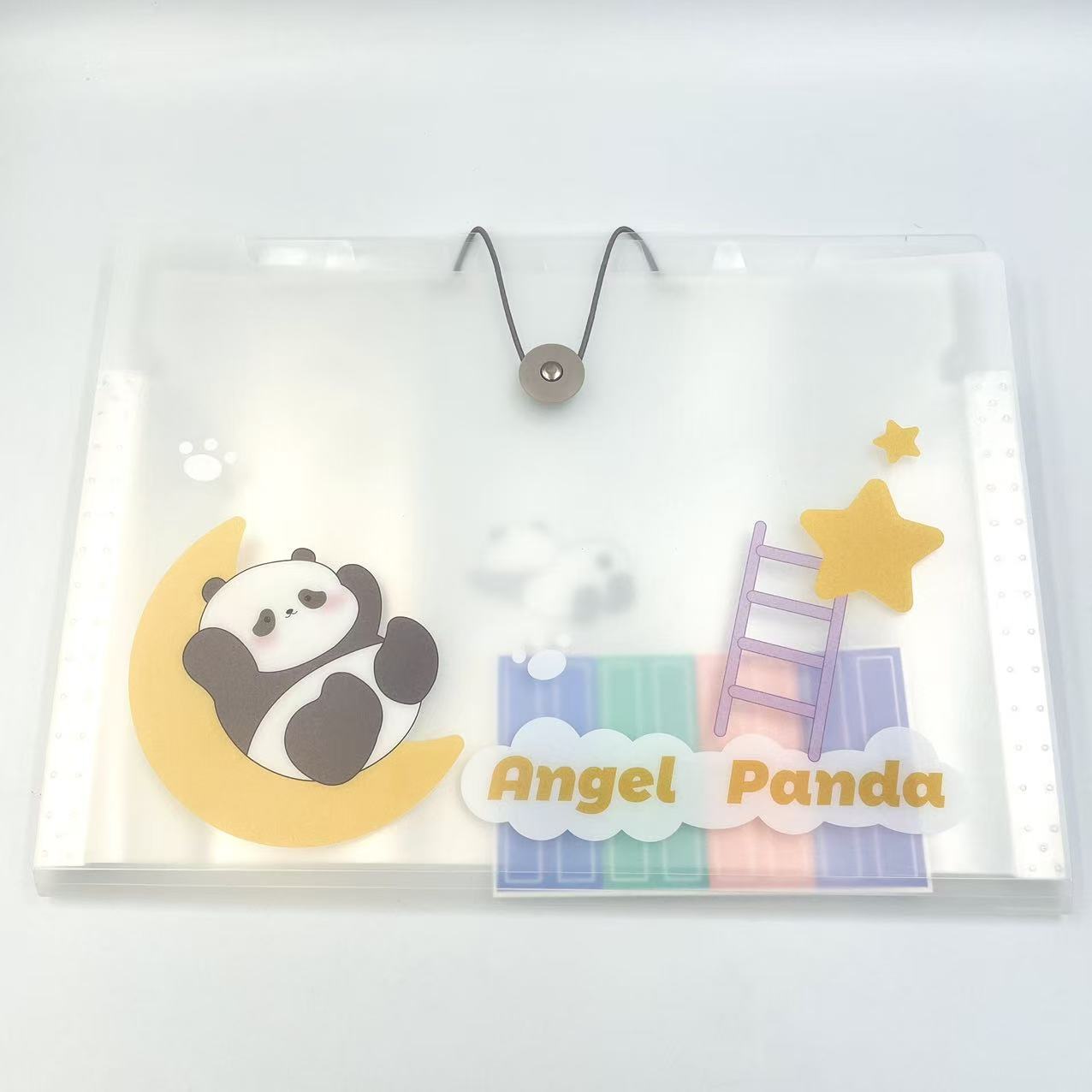 A4 cartoon printed organ bag, office document bag, folder, rope buckle file folder, storage test paper bag Application Scenario