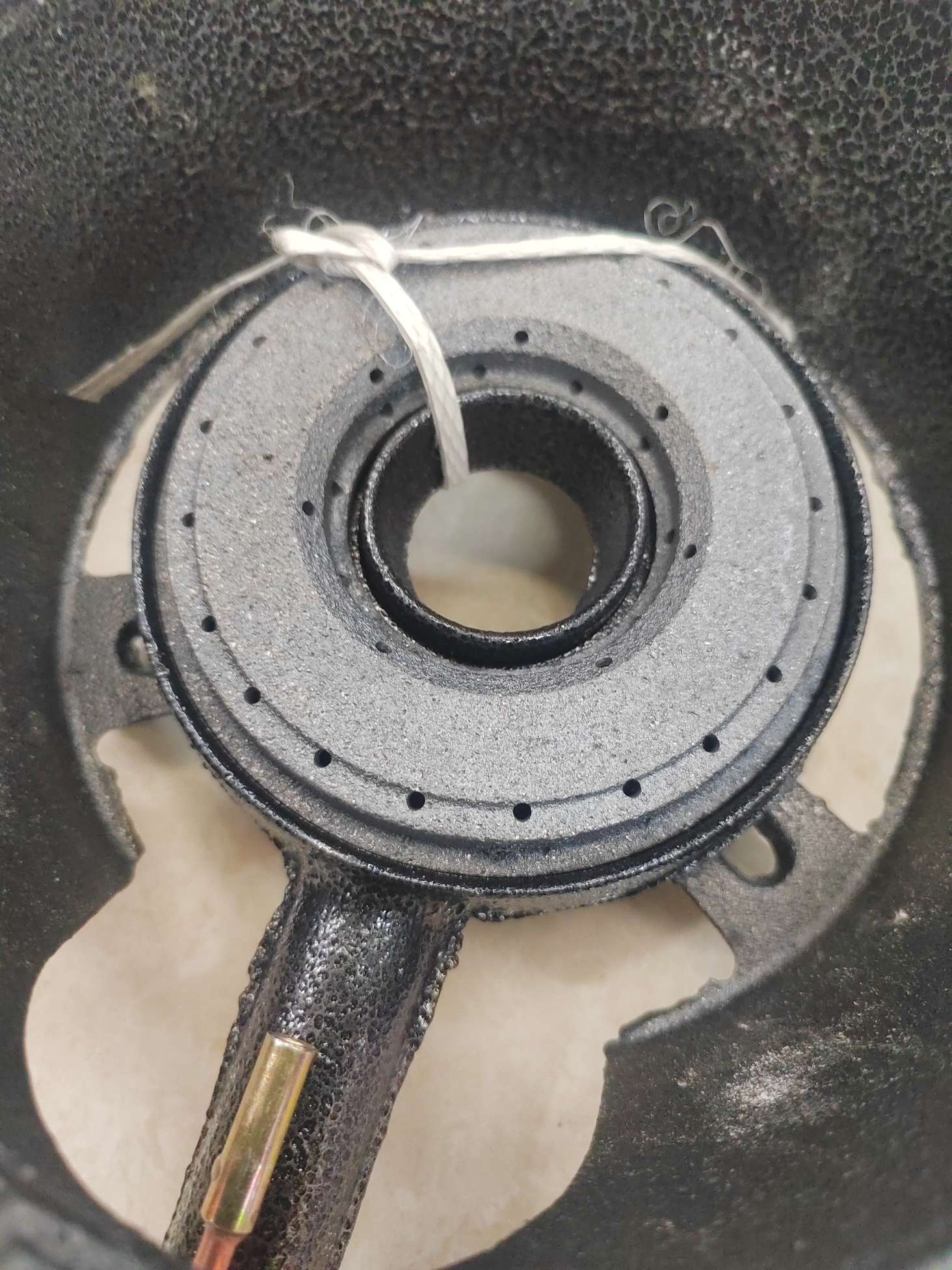 The length of the air inlet pipe for the special burner head of commercial cast iron boilers, the iron cap, the burner nozzle, and the gas high-intensity stove are only available at the outlet of 24 inches and 28 inches Specification image