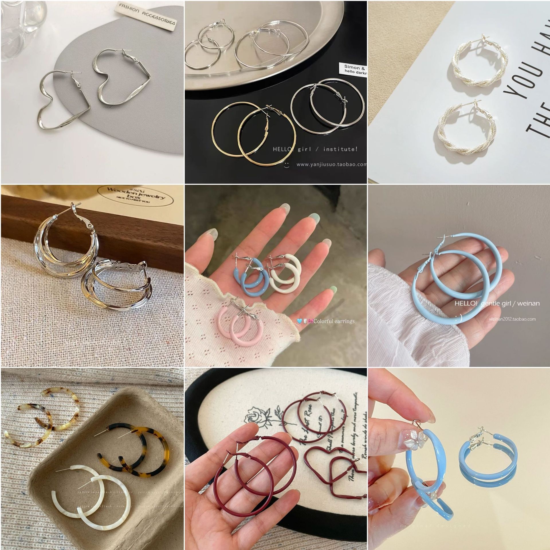 饰品/耳饰/耳环/珍珠耳环/烧焊锆石耳环产品图