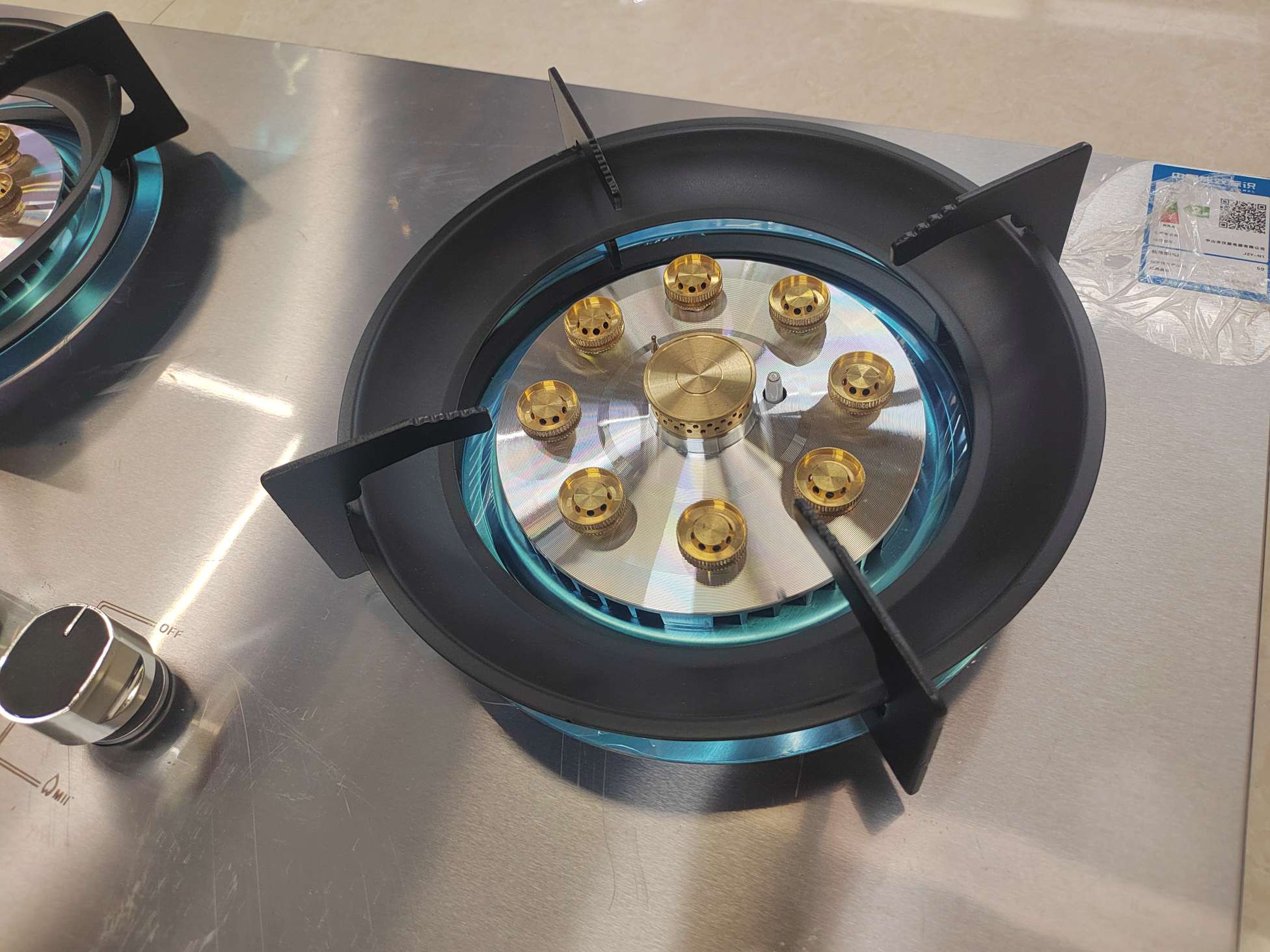 Haotaitai Zhixin Gas Stove, dual-burner gas stove, countertop, built-in high-intensity flame stove, household natural gas liquefied gas stove, gas stove, gas stove, stove top, gas stove, cooking appliances, gas Item Picture