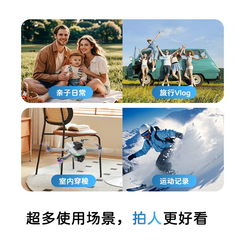 In 2025, the new model of professional aerial photography high-definition drones with screens will be launched by Zhu Zhu Trade Item Picture