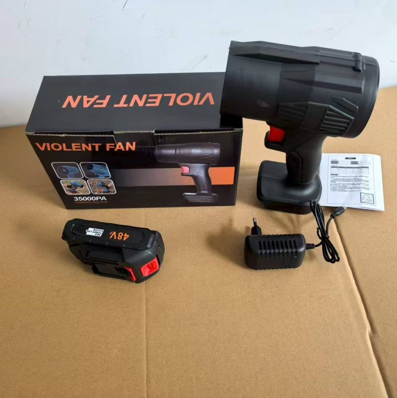 Storm machine, fan, blower, dust removal machine, blade blower, snow blower, lithium battery portable, high-power details Picture
