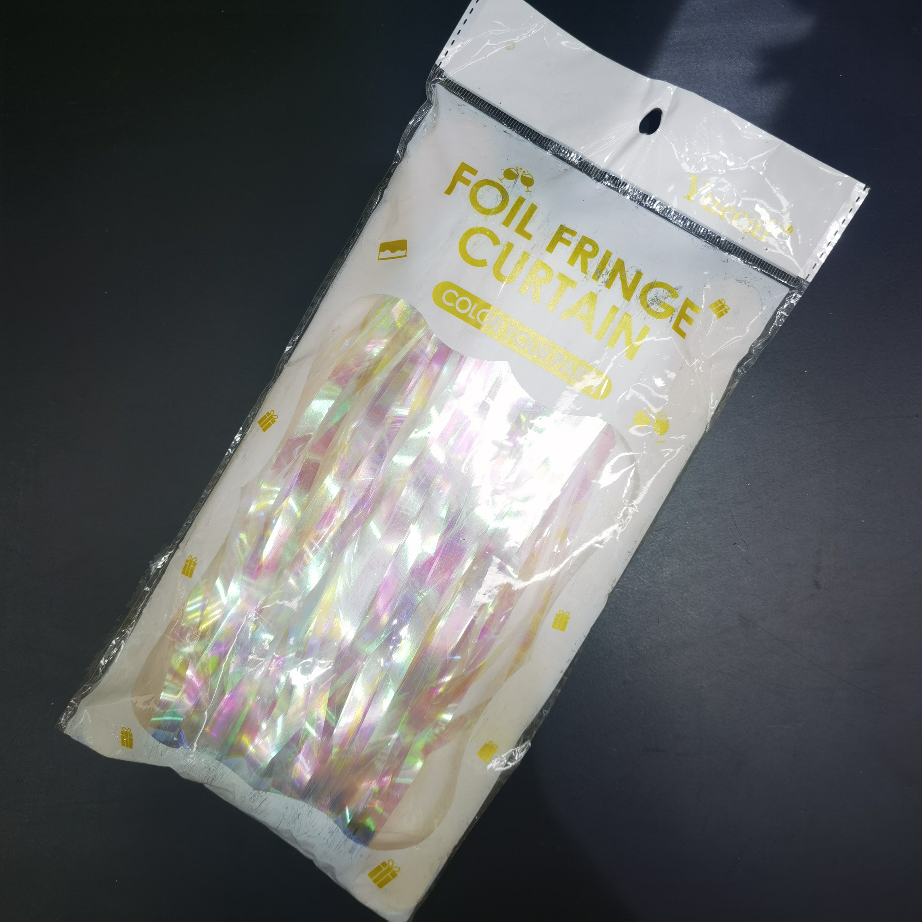 网红打卡户外天幕流苏梦幻长廊金光幻彩雨丝帘生日背景墙装饰丝带批发亮光雨丝帘生日派对装饰用品拍照道具婚庆舞台场地布置背景墙