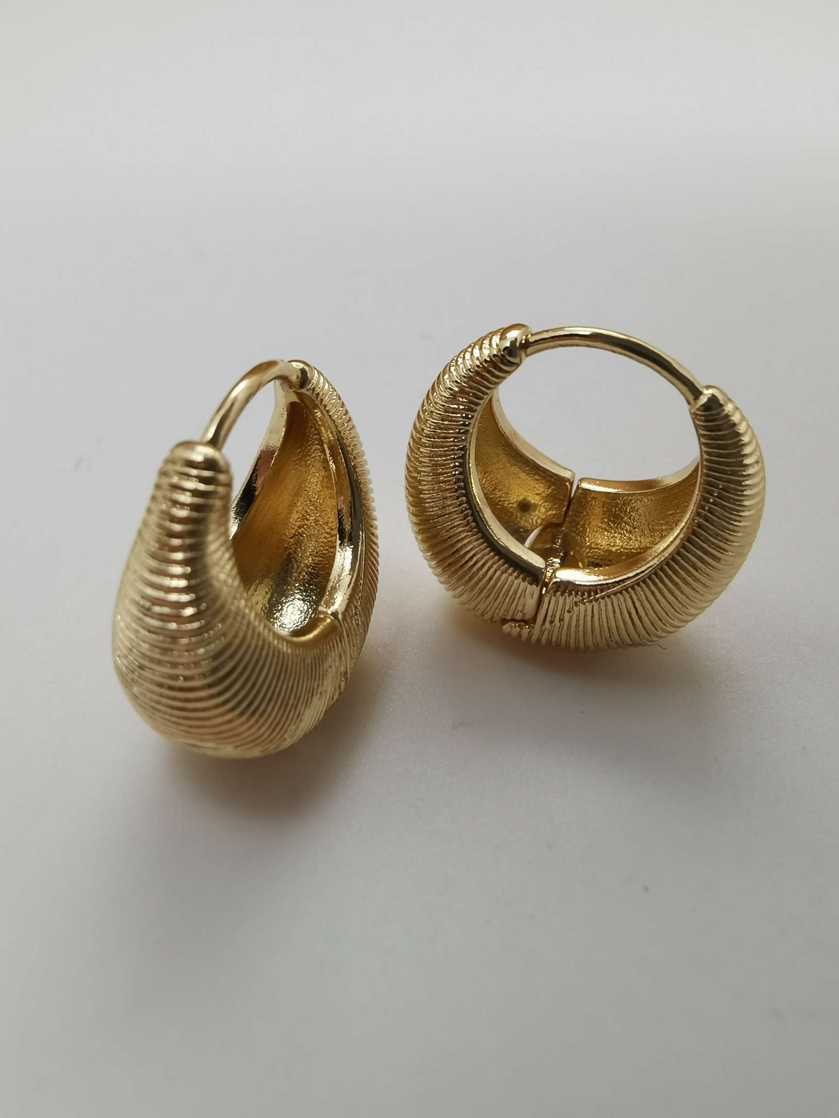 铜质耳扣耳圈女式佩戴