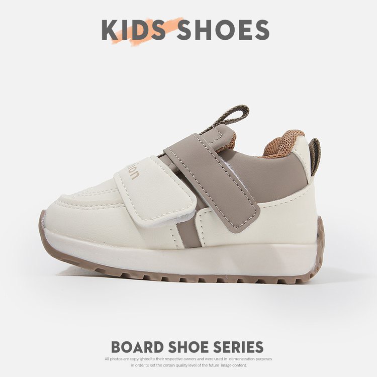 春天新品男女童卡通防滑板鞋婴幼儿童鞋批发女宝宝软底学步鞋秋天详情2