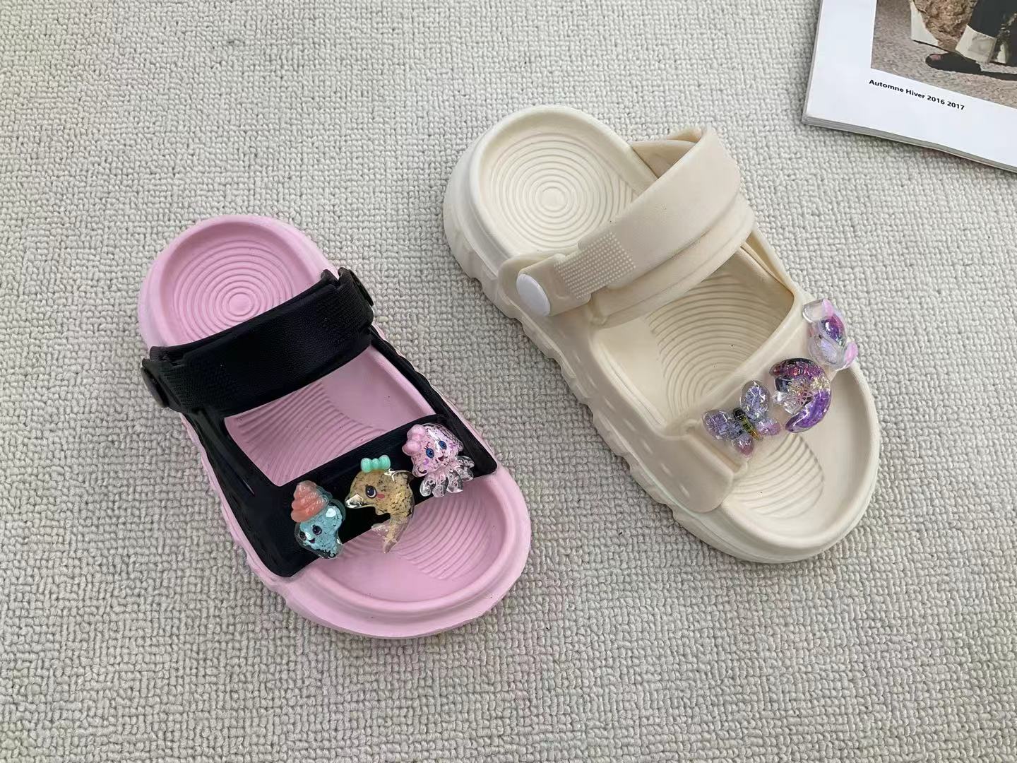 儿童EVA夏季扣件拖鞋