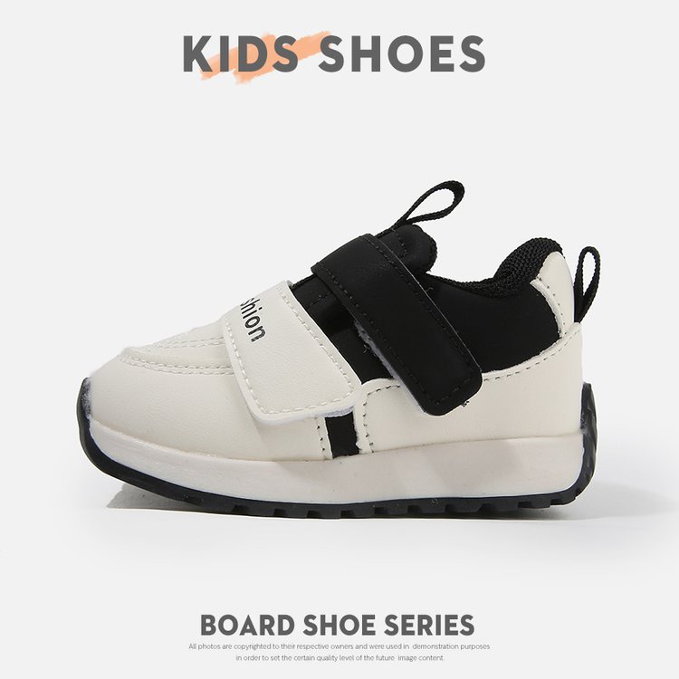 春天新品男女童卡通防滑板鞋婴幼儿童鞋批发女宝宝软底学步鞋秋天详情1