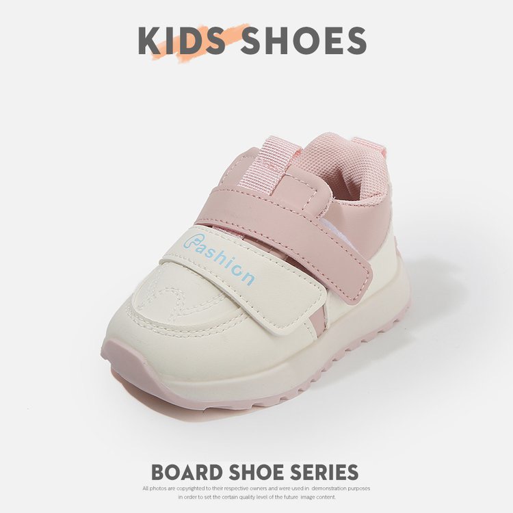 春天新品男女童卡通防滑板鞋婴幼儿童鞋批发女宝宝软底学步鞋秋天详情4