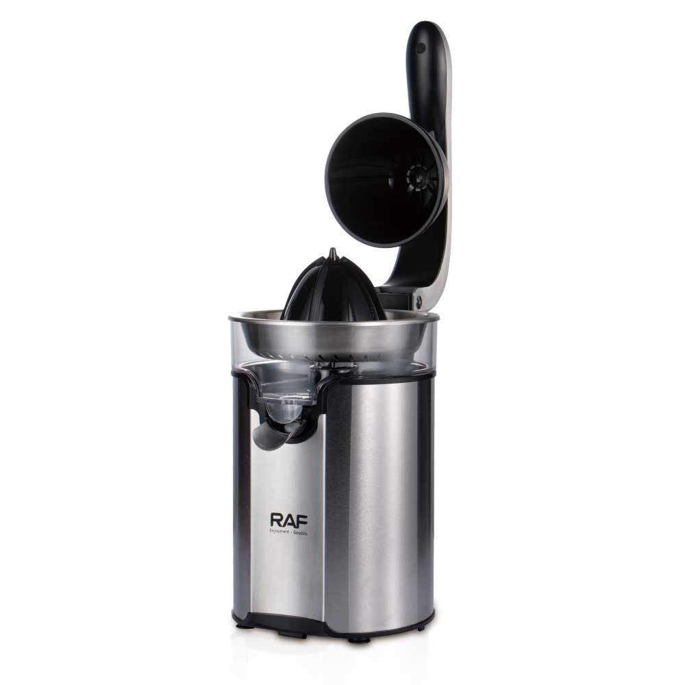 RAF European standard cross-border new product fresh-squeezed electric orange juice machine, fully automatic household fresh-squeezed pure fruit orange juice separator Application Scenario