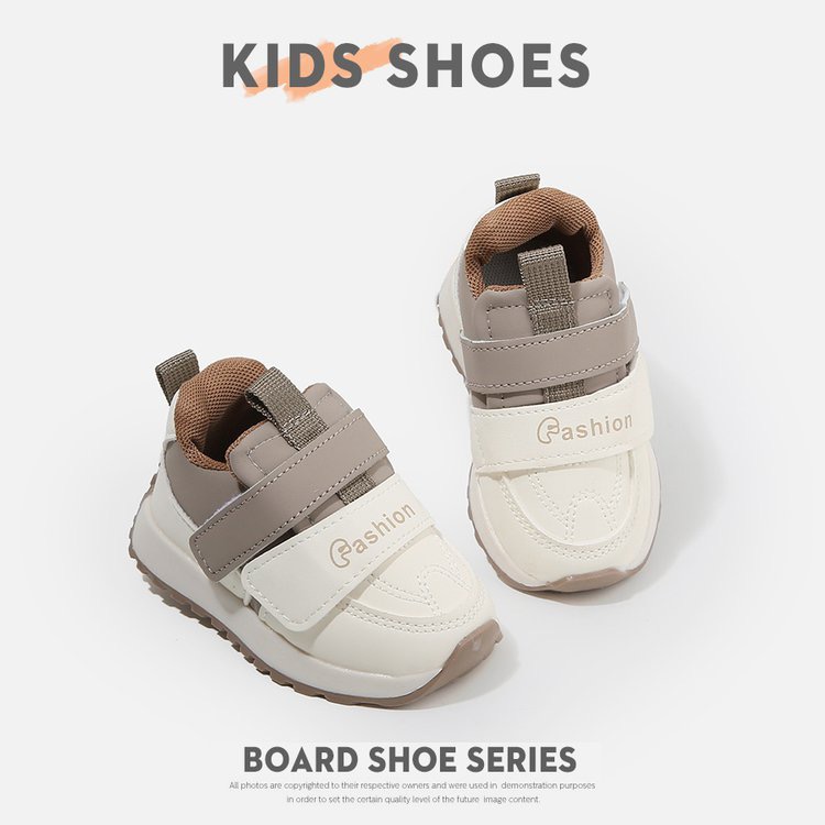 春天新品男女童卡通防滑板鞋婴幼儿童鞋批发女宝宝软底学步鞋秋天详情6