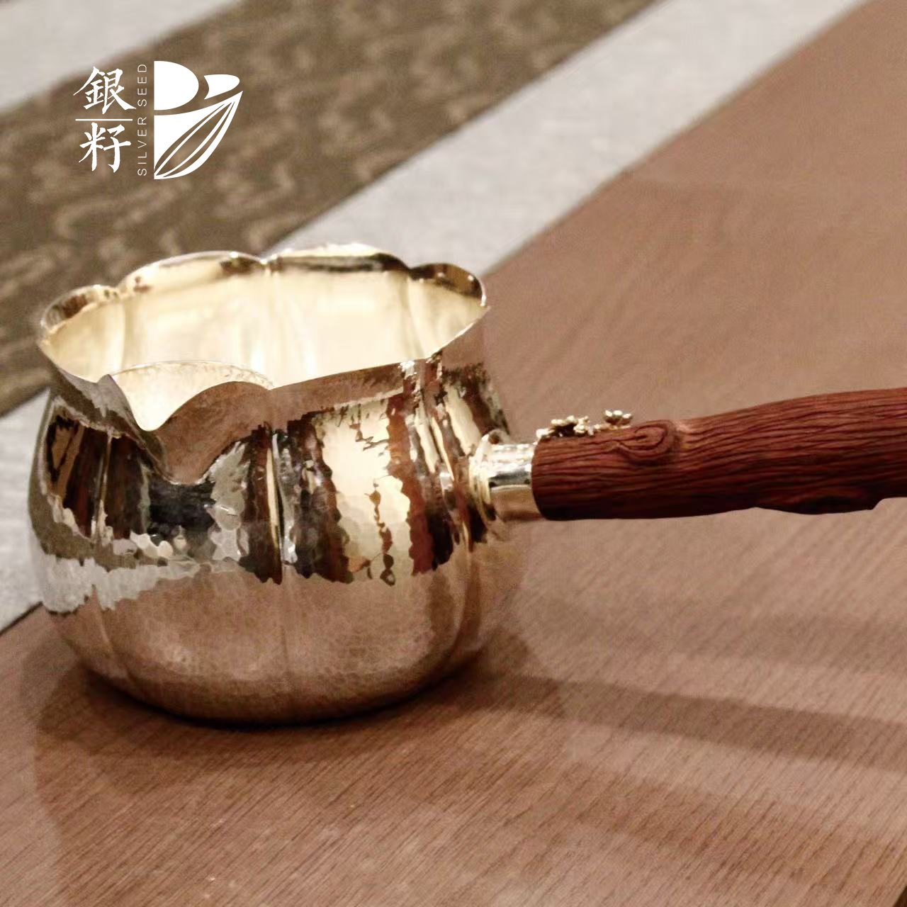 侧把煮茶器茶煮茶器分茶器烤茶纯铜熬茶罐茶杯